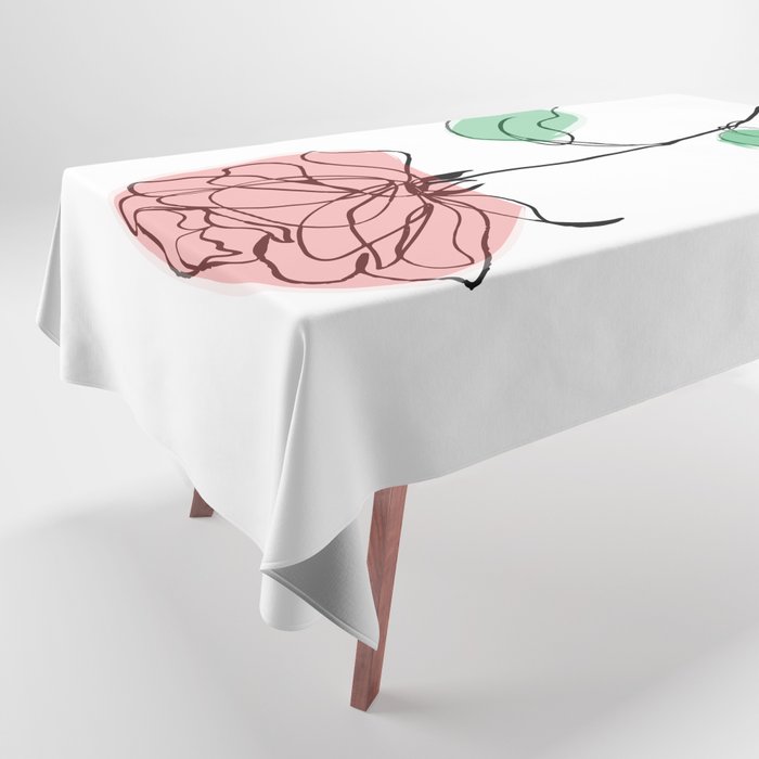 Rose Art Tablecloth