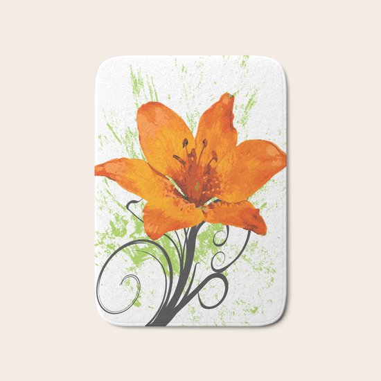 Wild flower Bath Mat