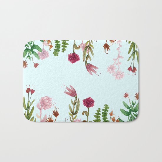 green cold garden!!!! Bath Mat