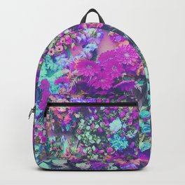 Magenta Flowers Backpack