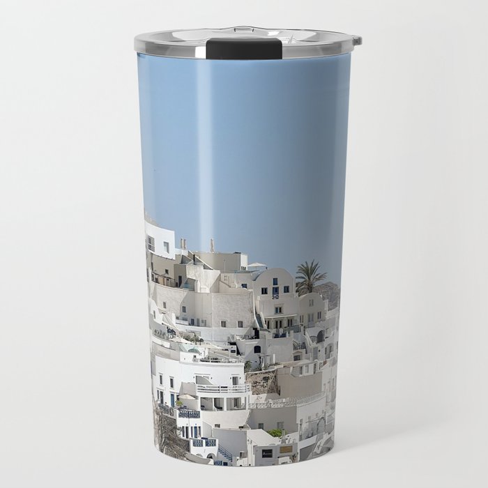 Santorini - Thira Greece Travel Mug