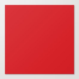 Quality Red Canvas Print