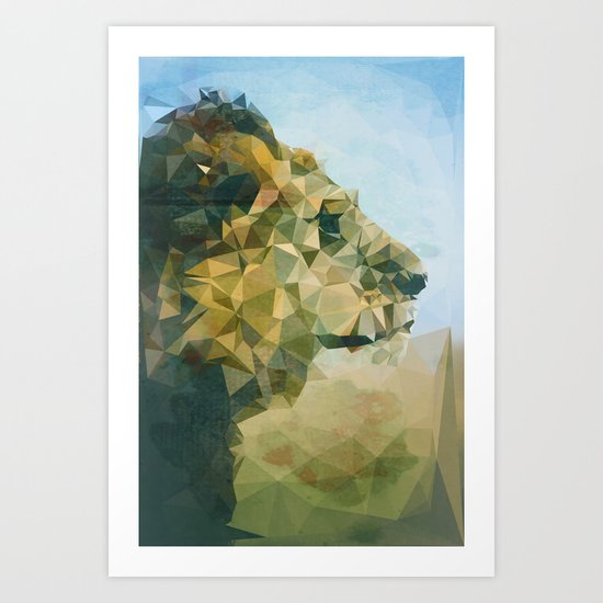 Lion Art Print