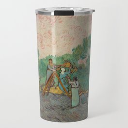 Van Gogh - Women Picking Olives Travel Mug