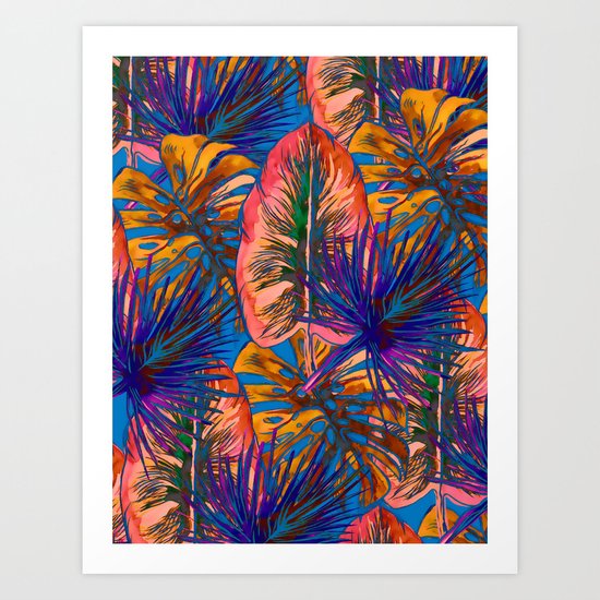 My Tropical Garden 8 Art Print