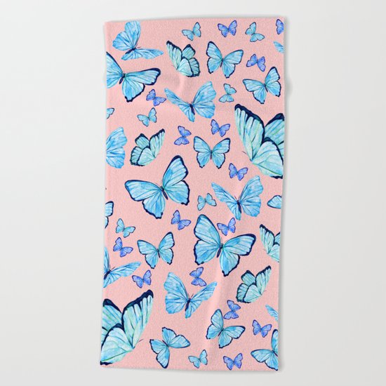 Butterflies Beach Towel