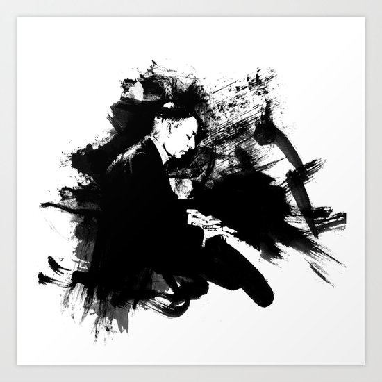 Rachmaninoff Art Print