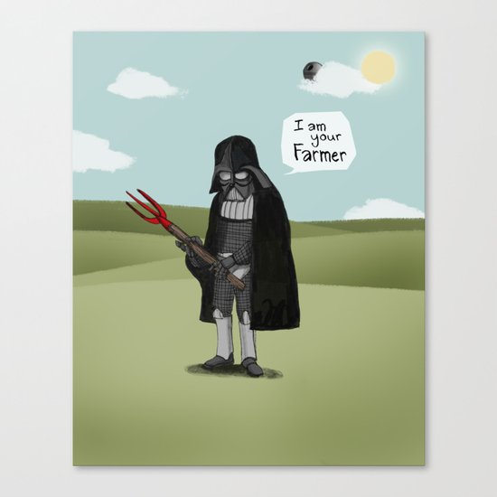 I am your Farmer Canvas Print
