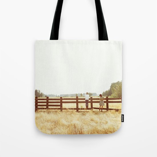 Fence Standing Tote Bag