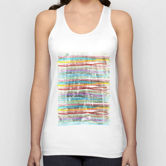 fancy stripes 3 Unisex Tank Top