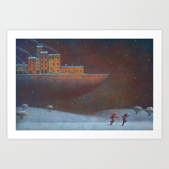 The Boat Art Print