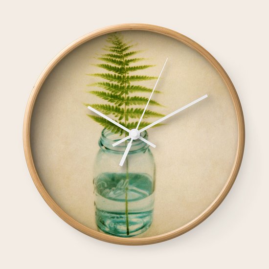 Half Full Wall Clock