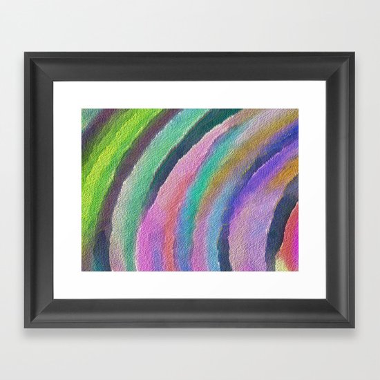 Color Arc Framed Art Print
