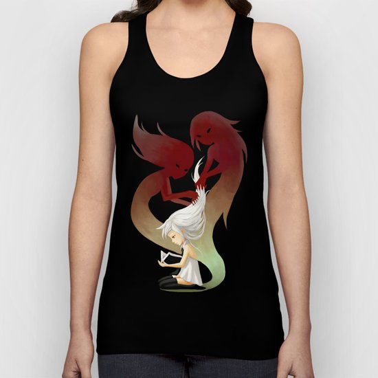 Combing Unisex Tank Top