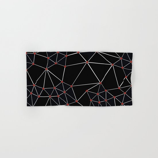 Seg with Red Spots Hand & Bath Towel
