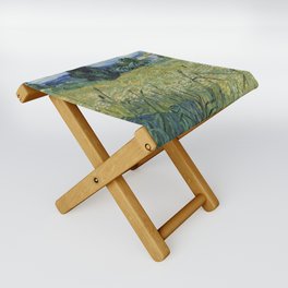 Vincent van Gogh's Green Wheat Field with Cypress Folding Stool