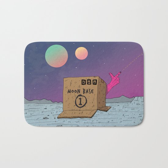 Moon Base Bath Mat