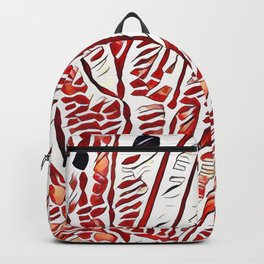 Butterfly Wings White Backpack | Vains, Abstract, White, Wings, Graphicdesign, Nerve, Veins 