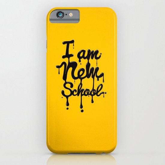 I am new school! iPhone & iPod Case