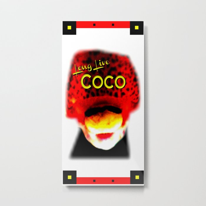 Long Live Coco Metal Print