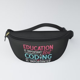 Medical Coder Education Is Important ICD Coding Fanny Pack