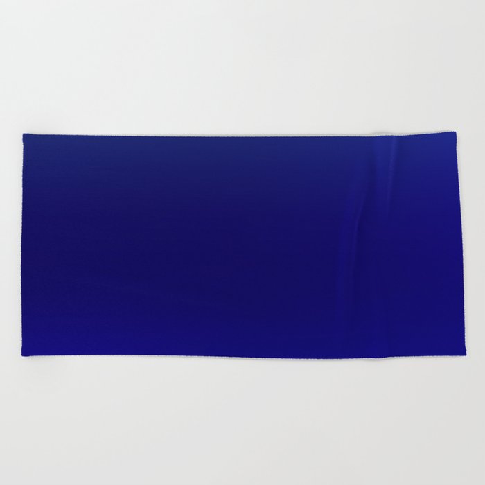 5  Blue Gradient Background 220715 Minimalist Art Valourine Digital Design Beach Towel
