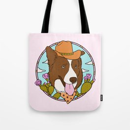 Cowboy Dog- Aussie Tote Bag