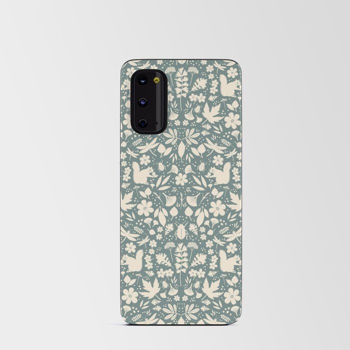 Woodland Squirrel Pattern Android Card Case