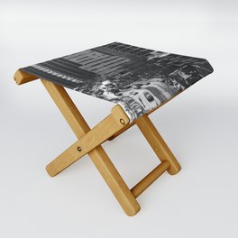 New York City | Black and White Street Views | Travel Photography Folding Stool