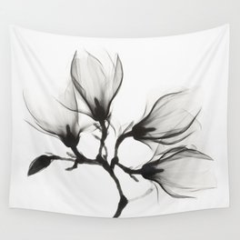 Magnolia Branch with Four Flowers Wall Tapestry