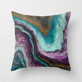 Into The Unknown Throw Pillow