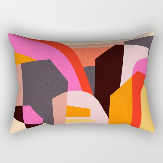 Fragments VI Rectangular Pillow
