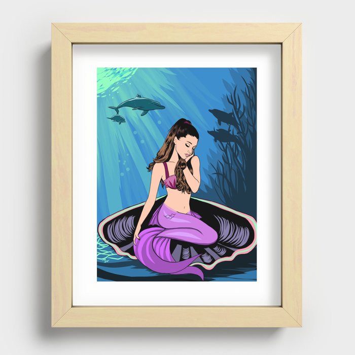 Dolphin Dream Recessed Framed Print