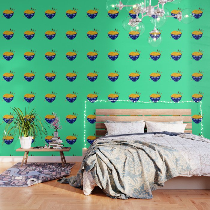 A Kawaii Bowl Of Ramen Noodles Wallpaper By Floridasbluestangel