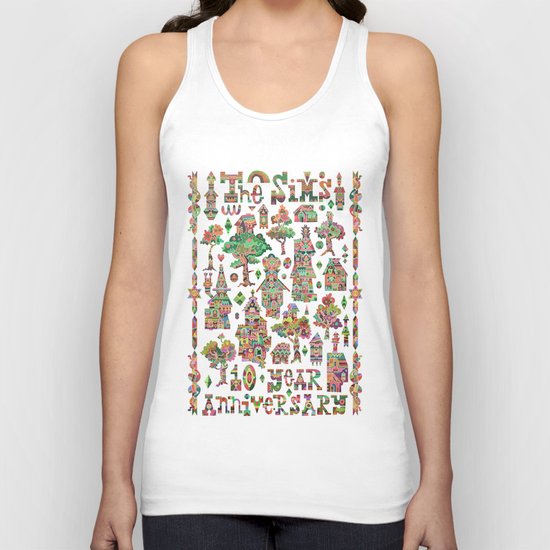 Crystal Hamlet Unisex Tank Top