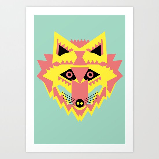 Fabulous Fox Art Print