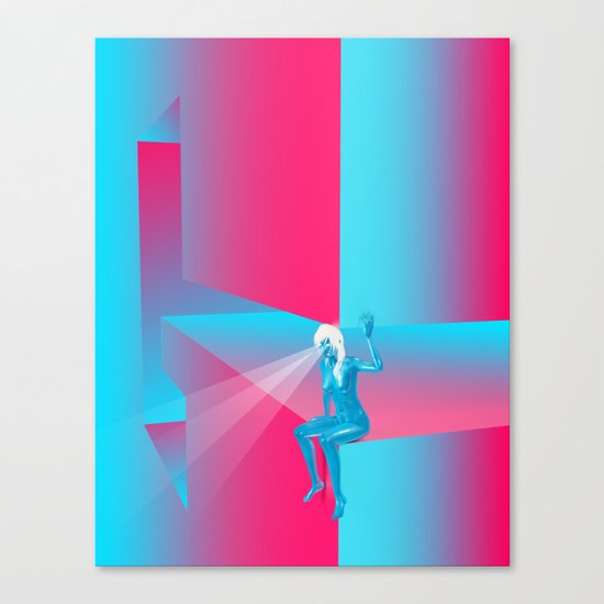 Goddess Gaze - G Zine for Society6 Canvas Print