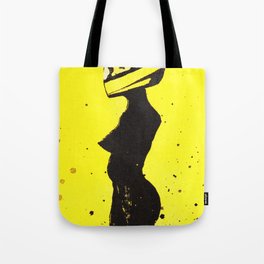 Yellow Helmet Tote Bag