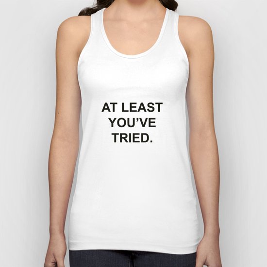 Quote Unisex Tank Top