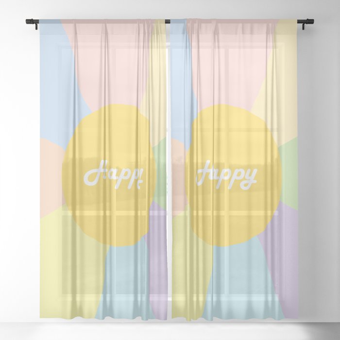 Happy Sheer Curtain