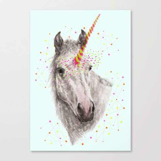 Unicorn V Canvas Print