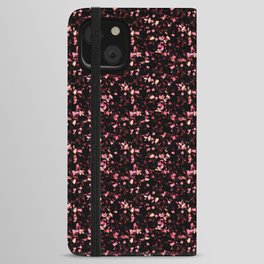 Lots of flowers in the dark C 3 iPhone Wallet Case