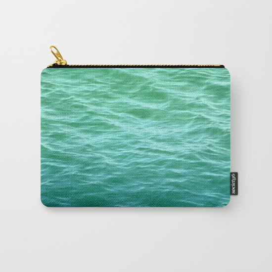 Teal Sea Carry-All Pouch