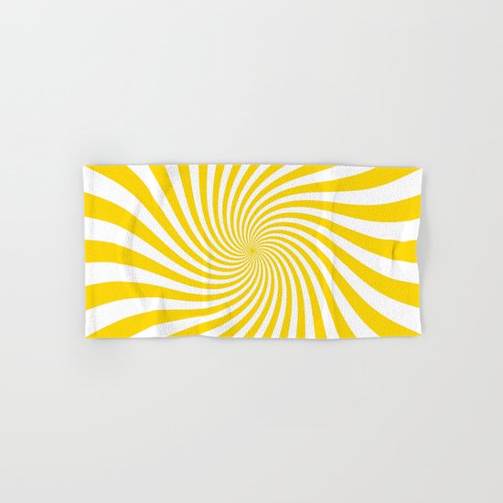 Swirl (Gold/White) Hand & Bath Towel