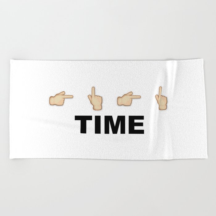 Limiter Time Beach Towel