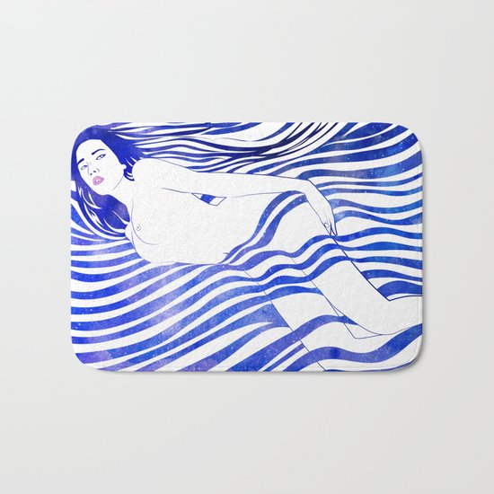 Water Nymph XIV Bath Mat