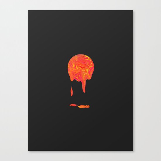 Melting Canvas Print