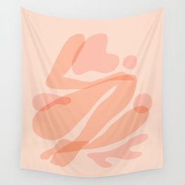 Abstraction_LADY_BODY_BEAUTY_Minimalism_001 Wall Tapestry