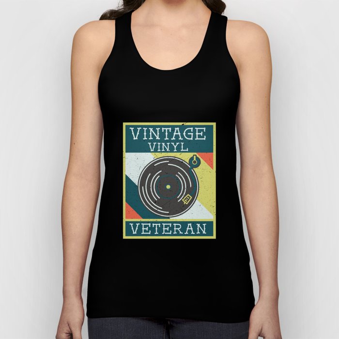 Vintage Vinyl Veteran Tank Top