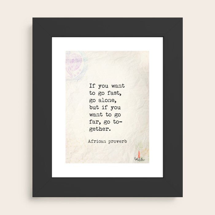 Framed Art Print